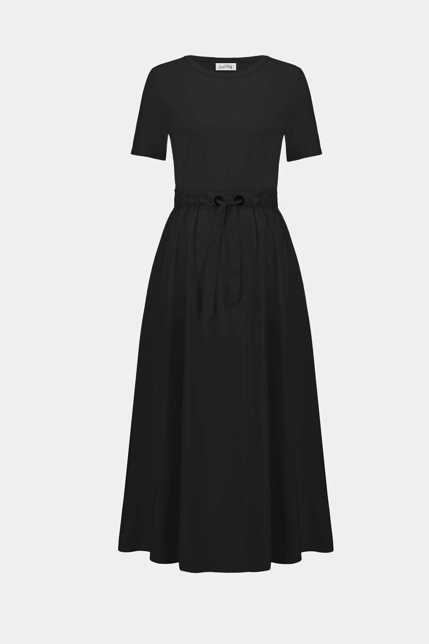 Joseph Ribkoff Fit & Flare Dress With Waist Detail - Black - Sizes: M