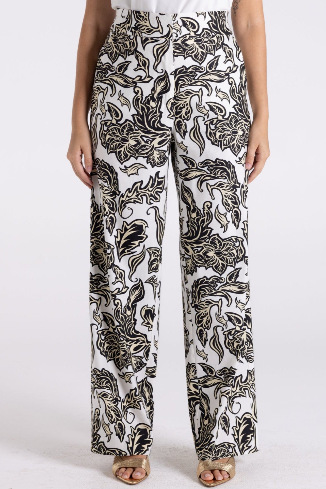 Two-T"s Katie Print Pant - Sizes: 8 10 12 14 16