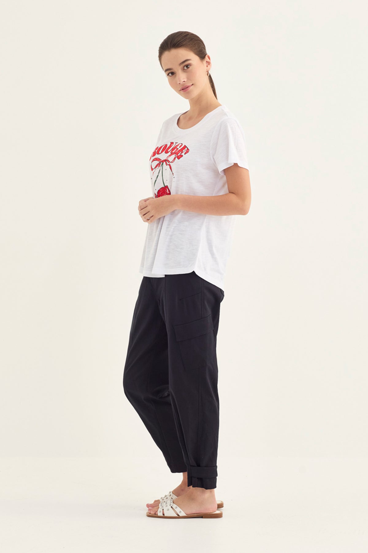 Verge "Cherry Top" - White - Sizes: XS S M L XL