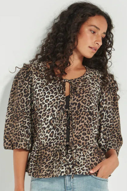 Verge "Instinct Jacket" Leopard Print - Sizes: S L