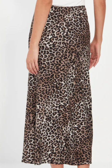Verge "Instinct Skirt" Leopard Print - Size: 10