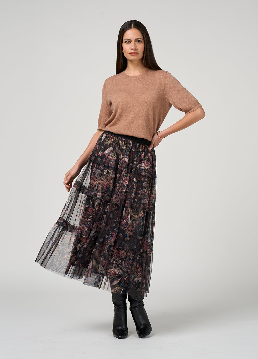 Loobie's Story "Antoinette Skirt" - Black - Sizes: 10 12