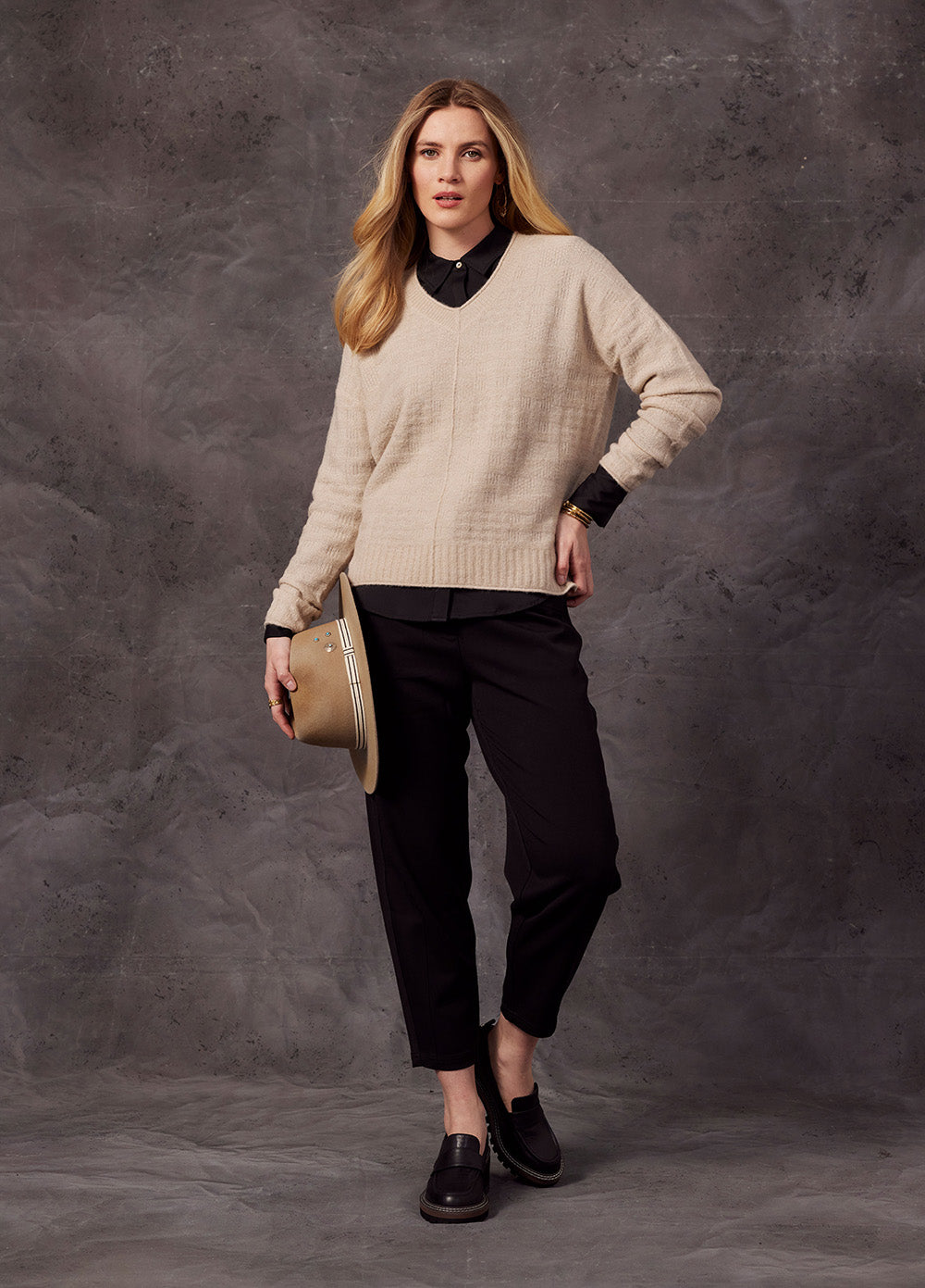 SALE Loobie's Story Luxe Shirt - Black - Sizes: 10 12