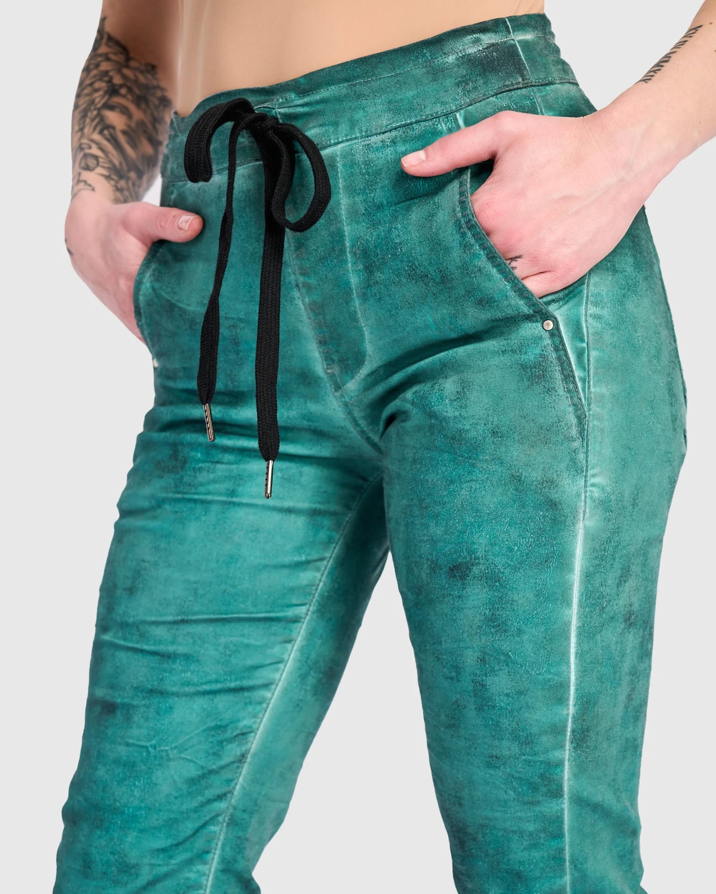 Alembika Candy Stretch Iconic Jeans - Aqua - 8(0) 10(1) 12(2) 14(3) 16(4)