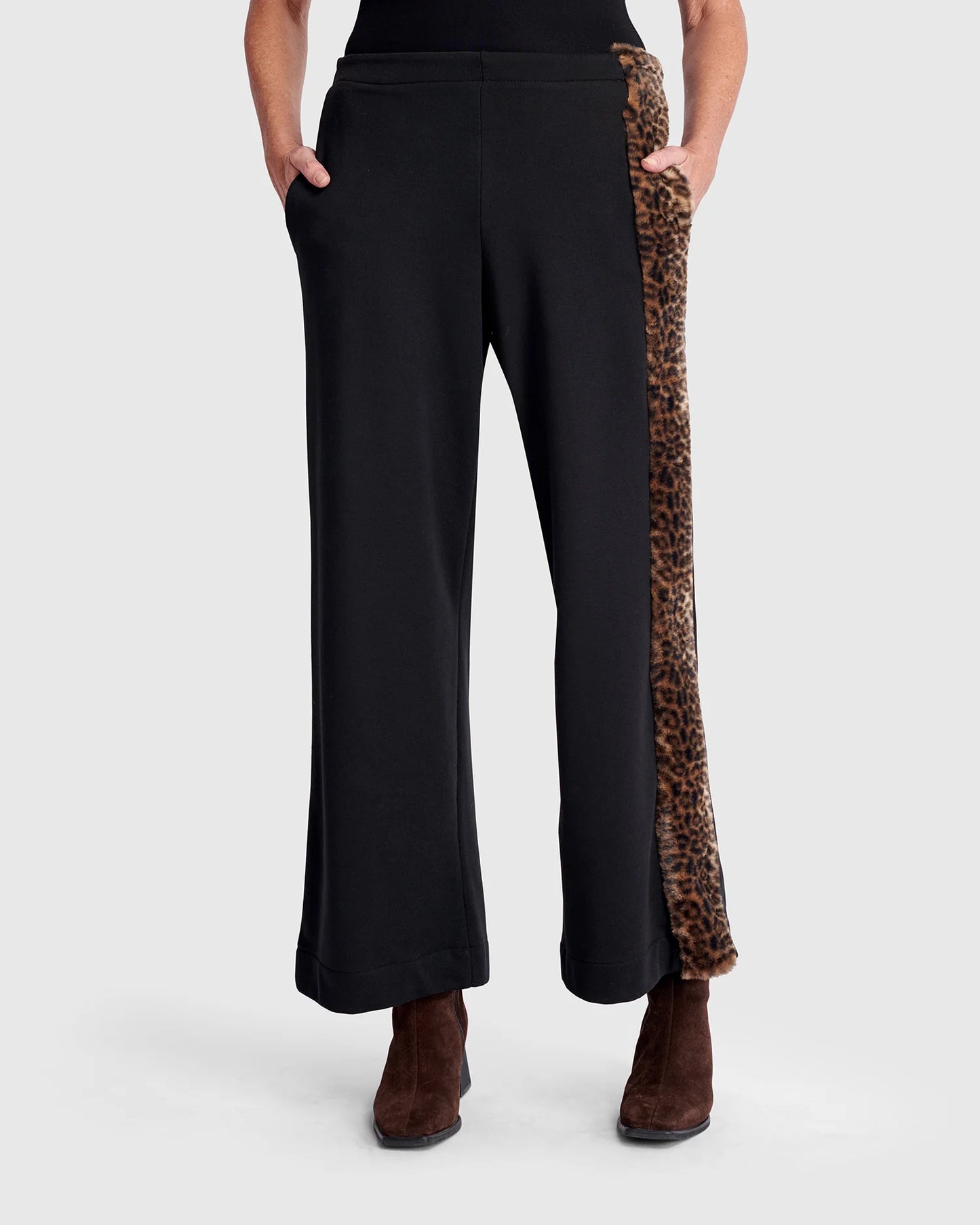 SALE Urban by Alembika Black Strut Relaxed Pants - Sizes: M L