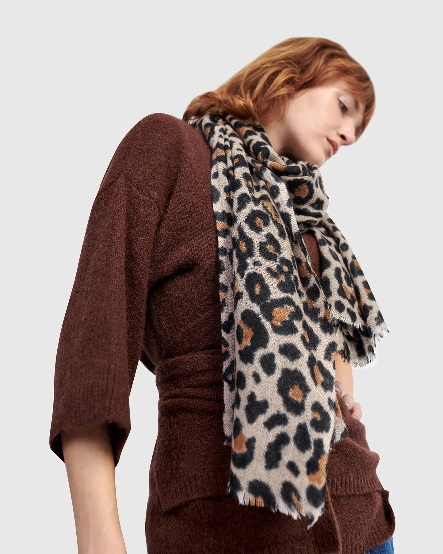 Alembika Roam Scarf - Leopard