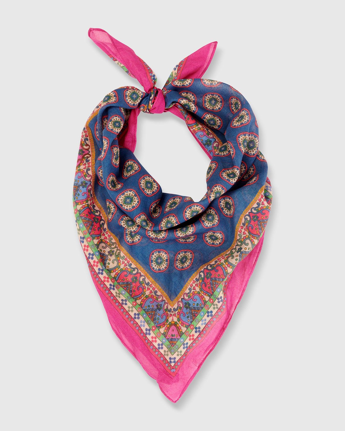 Alembika Annie Handkerchief Scarf - Navy - One Size