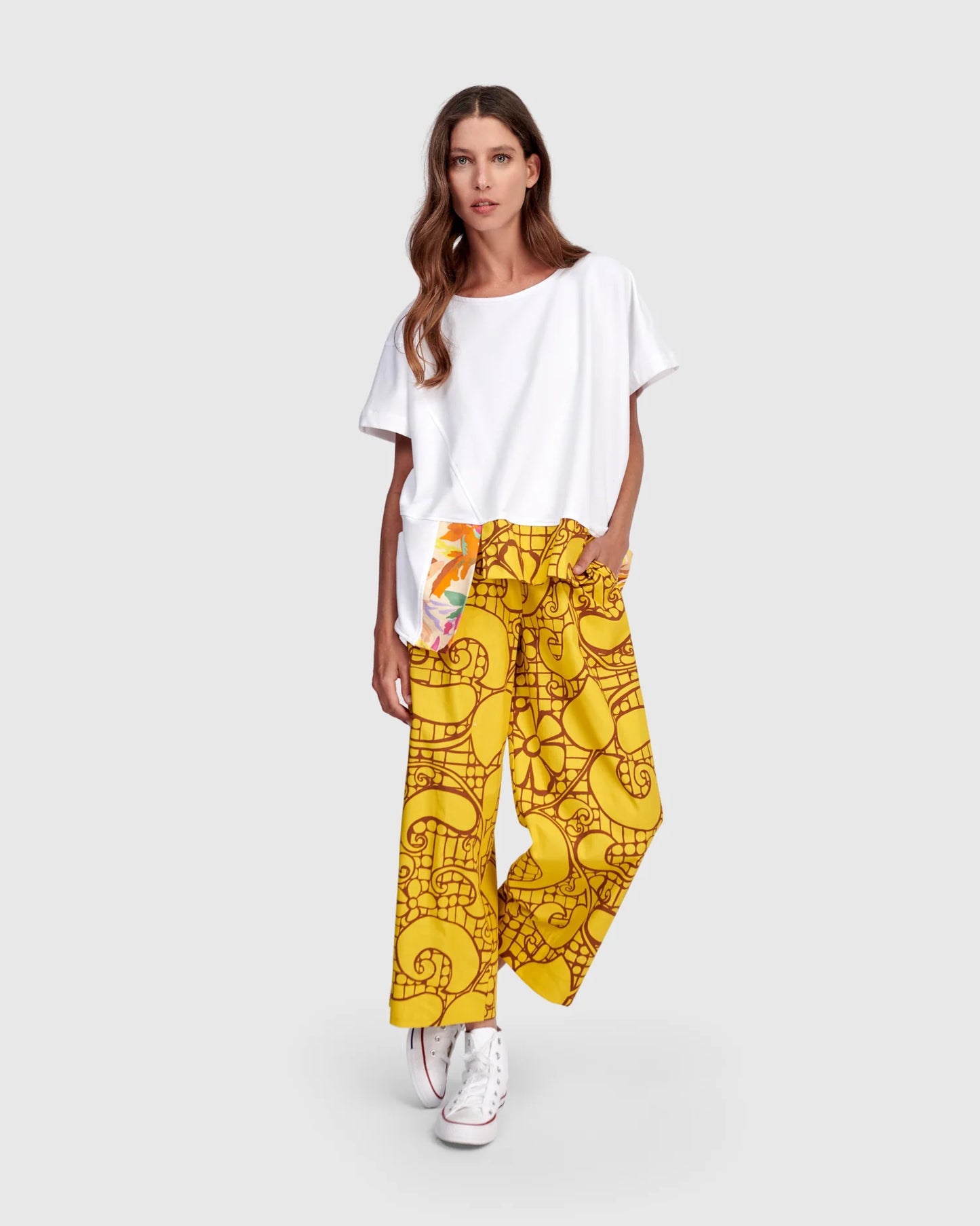 Alembika Sunlace Cotton Pants - Sizes: S M