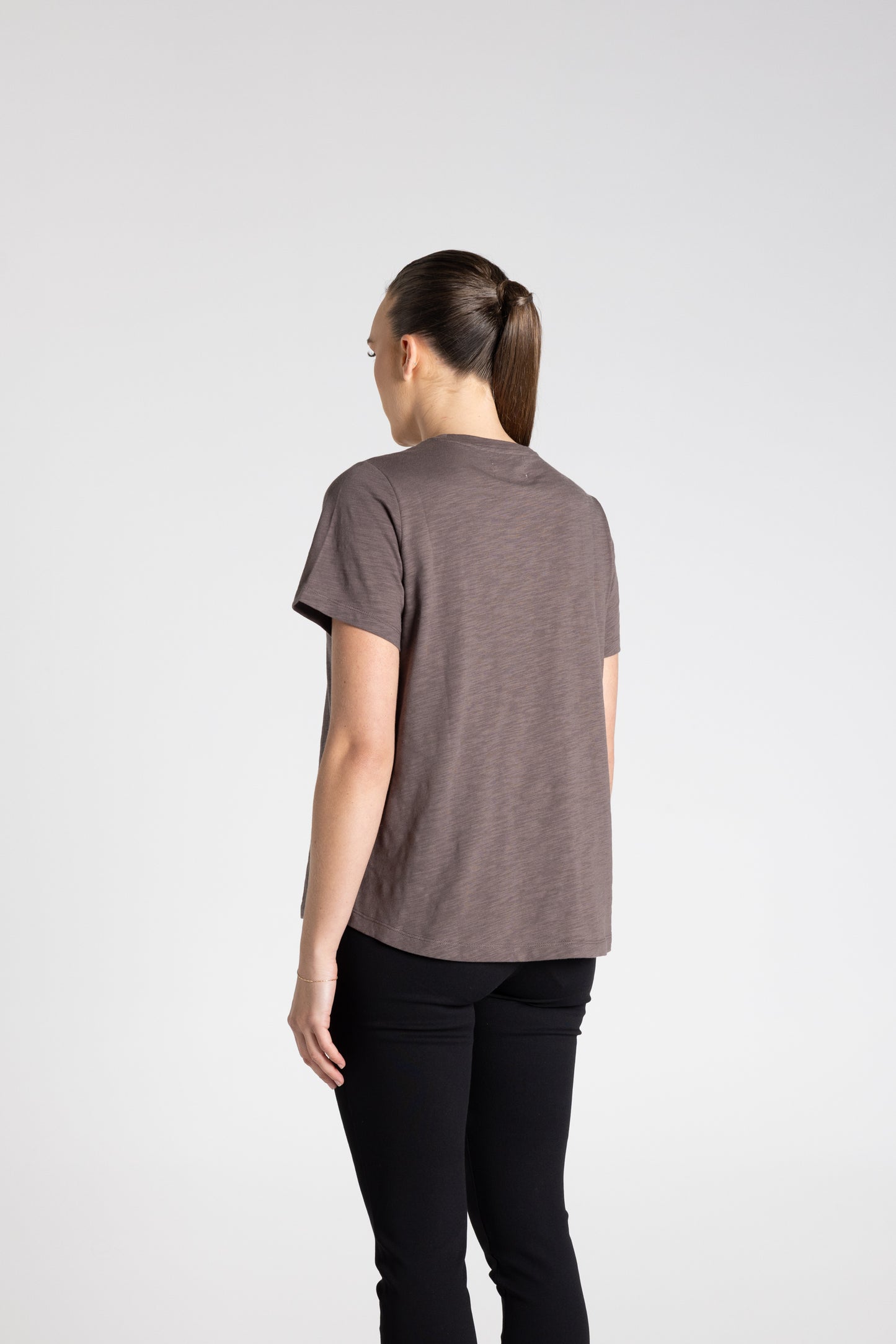 Two-T's Logo Tee - Slate - Sizes: 8