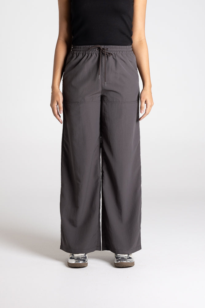 Two - T's Wide Leg Spray Pant - Slate - Sizes: 10 12 14 16