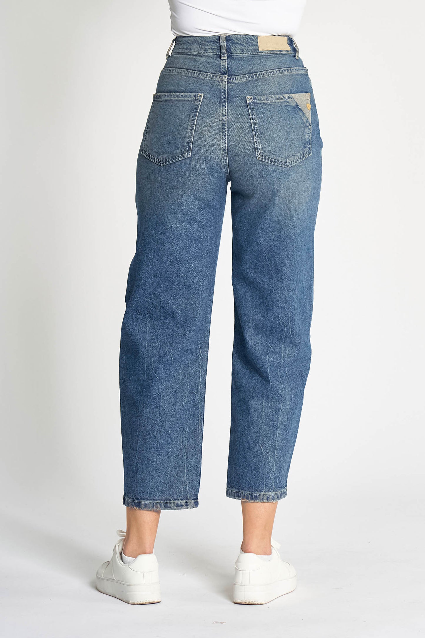 Zhrill "ZHIZA" Barrel Leg Jean - Blue - Sizes: 29(11) 30(12) 31(13) 32 (14)