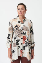 Load image into Gallery viewer, SALE  Joseph Ribkoff  Autumn Floral Print Tunic Shirt  -  Size: 14