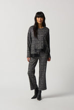 Load image into Gallery viewer, SALE Joseph Ribkoff Plaid long Sleeve Top - Sizes:  12 14 16