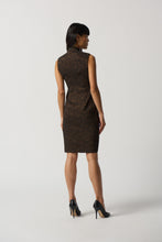 Load image into Gallery viewer, SALE  Joseph Ribkoff  Sleeveless High Neck Dress   -  Sizes:   12