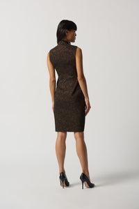 SALE  Joseph Ribkoff  Sleeveless High Neck Dress   -  Sizes:   12