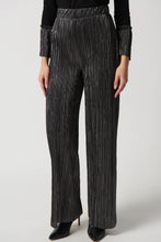 Load image into Gallery viewer, Joseph Ribkoff  Lame Crinkle Pant in Charcoal - Sizes: 8  10  12  14