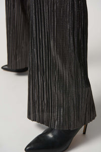 SALE  Joseph Ribkoff  Lame Crinkle Pant    Charcoal  -  Sizes:  8  12  14