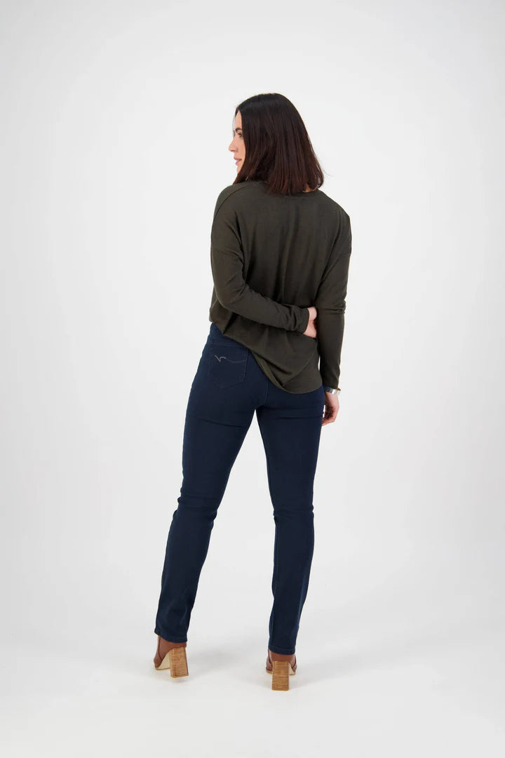 Vassalli    Slim Leg Jean    -    Indigo Denim    -    Sizes: 8