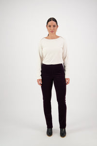 Vassalli  Mulberry Slim Leg Cord Pant - Sizes: 10  12  16