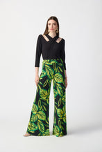 Load image into Gallery viewer, Joseph Ribkoff  Leaf Print Palazzo Pant  - Sizes:  12 14