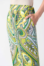 Load image into Gallery viewer, Joseph Ribkoff    Paisley Print Cropped Pant    -    Sizes:  8  10  12  16