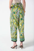Load image into Gallery viewer, Joseph Ribkoff    Paisley Print Cropped Pant    -    Sizes:  10  12