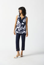 Load image into Gallery viewer, Joseph Ribkoff Navy Cropped Pant - Sizes: 12 14 16