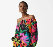 Load image into Gallery viewer, Joseph Ribkoff Tropical print Top - Sizes: 12 14 16 18