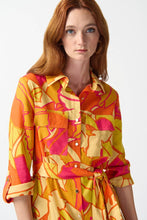 Load image into Gallery viewer, Joseph Ribkoff   Floral Shirtmaker Dress   -   Sizes:  10 12 14