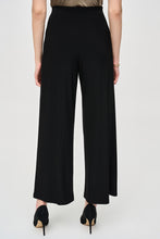 Load image into Gallery viewer, Joseph Ribkoff Foldover Pant with Gold Buckle Feature in Black - Sizes: 10  12    16  18