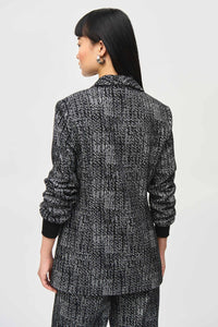 SALE   Joseph Ribkoff   Tweed Blazer in Black/White   -   Size:   10