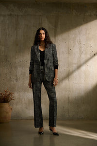 Joseph Ribkoff  Tweed Blazer in Black/White - Sizes: 8  10