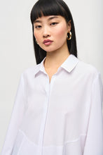 Load image into Gallery viewer, Joseph Ribkoff White Shirt With Pockets - Sizes XS S L XL