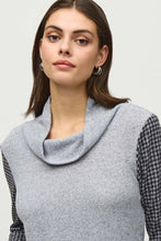 Load image into Gallery viewer, Joseph Ribkoff    Sweater Knit Houndstooth Tunic   -   Size:  10