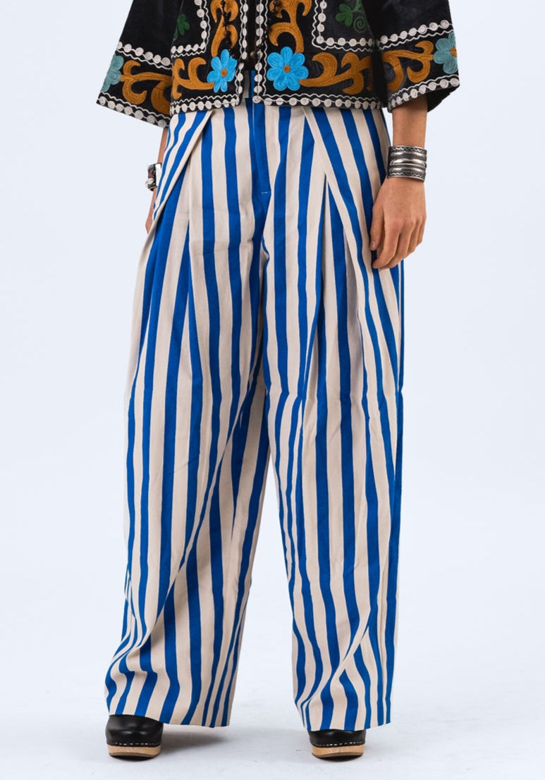 Lolly's Laundry 'Zola' Pant -Stripe - Sizes: M L