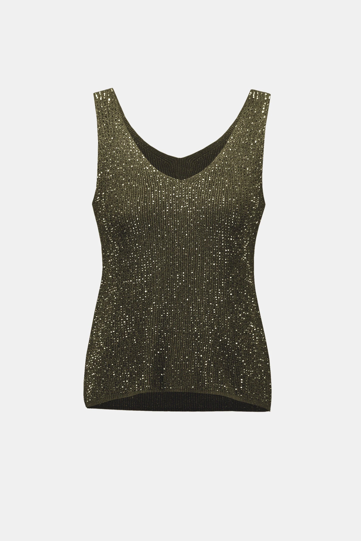 Joseph Ribkoff Camisole with Rhinestones - Avocado - Sizes: XS S M L