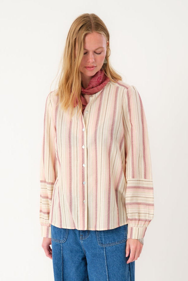 Lolly's Laundry "LinaLL" Shirt - Dusty Rose - Sizes: S M L XL