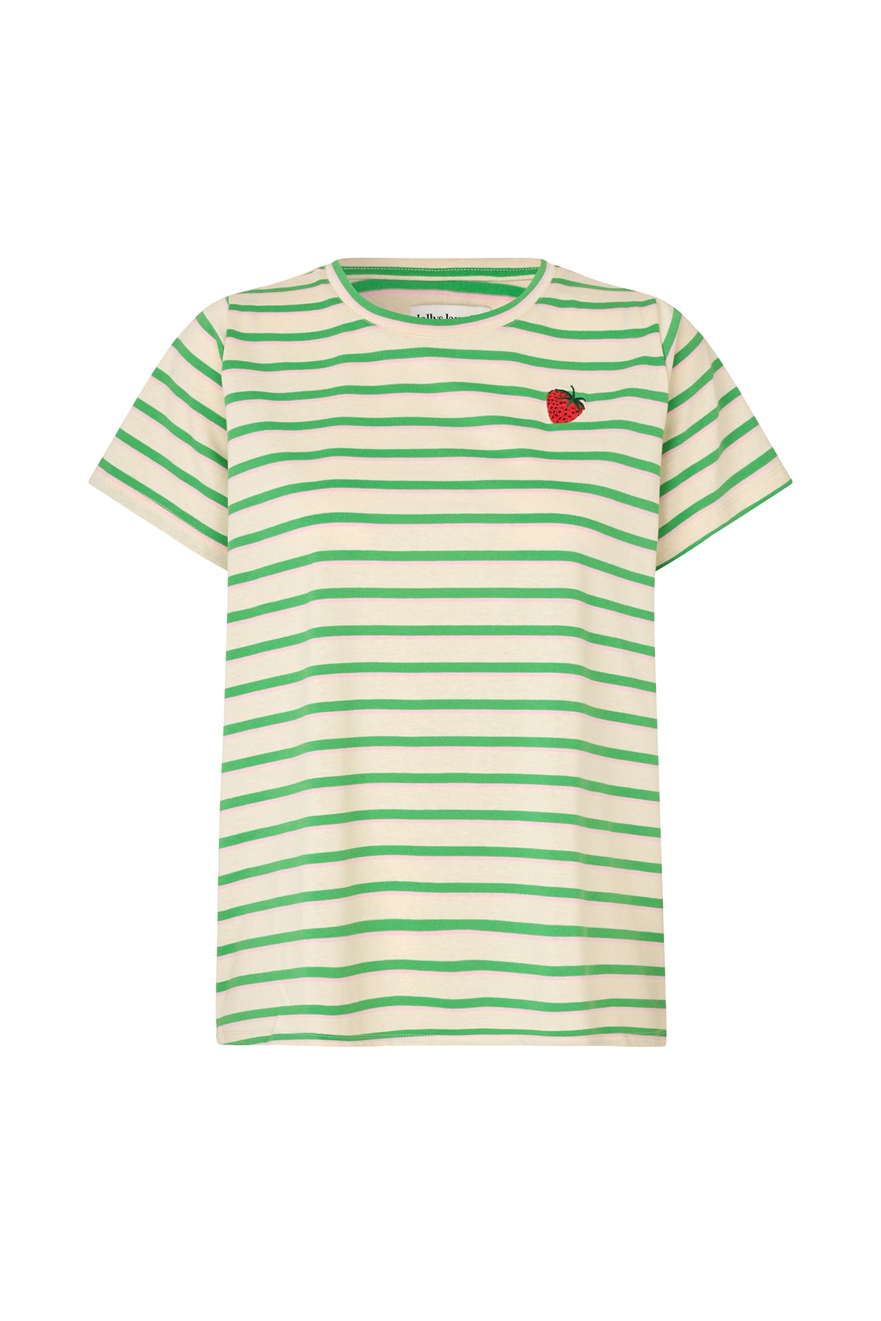 Lolly's Laundry "RomaLL T-Shirt : - Green Stripe - Sizes: XS S M L XL