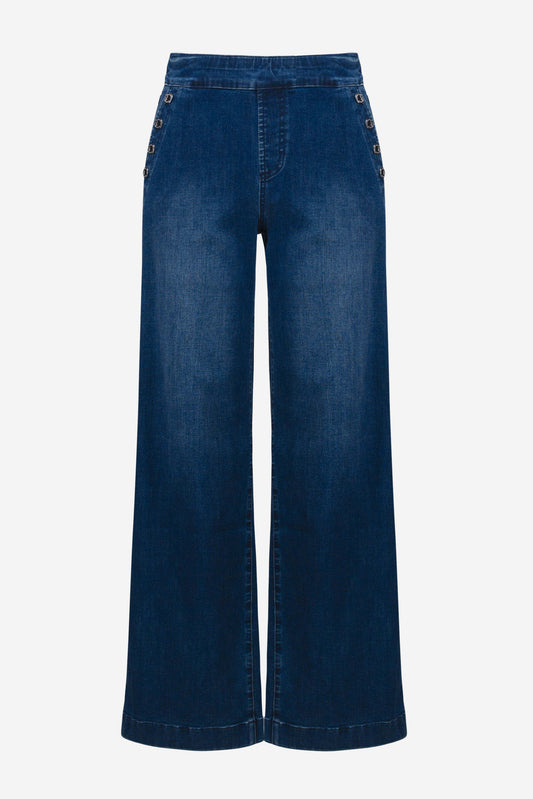 Joseph Ribkoff   Denim Wide Leg  Jeans   -   Sizes:  8   16