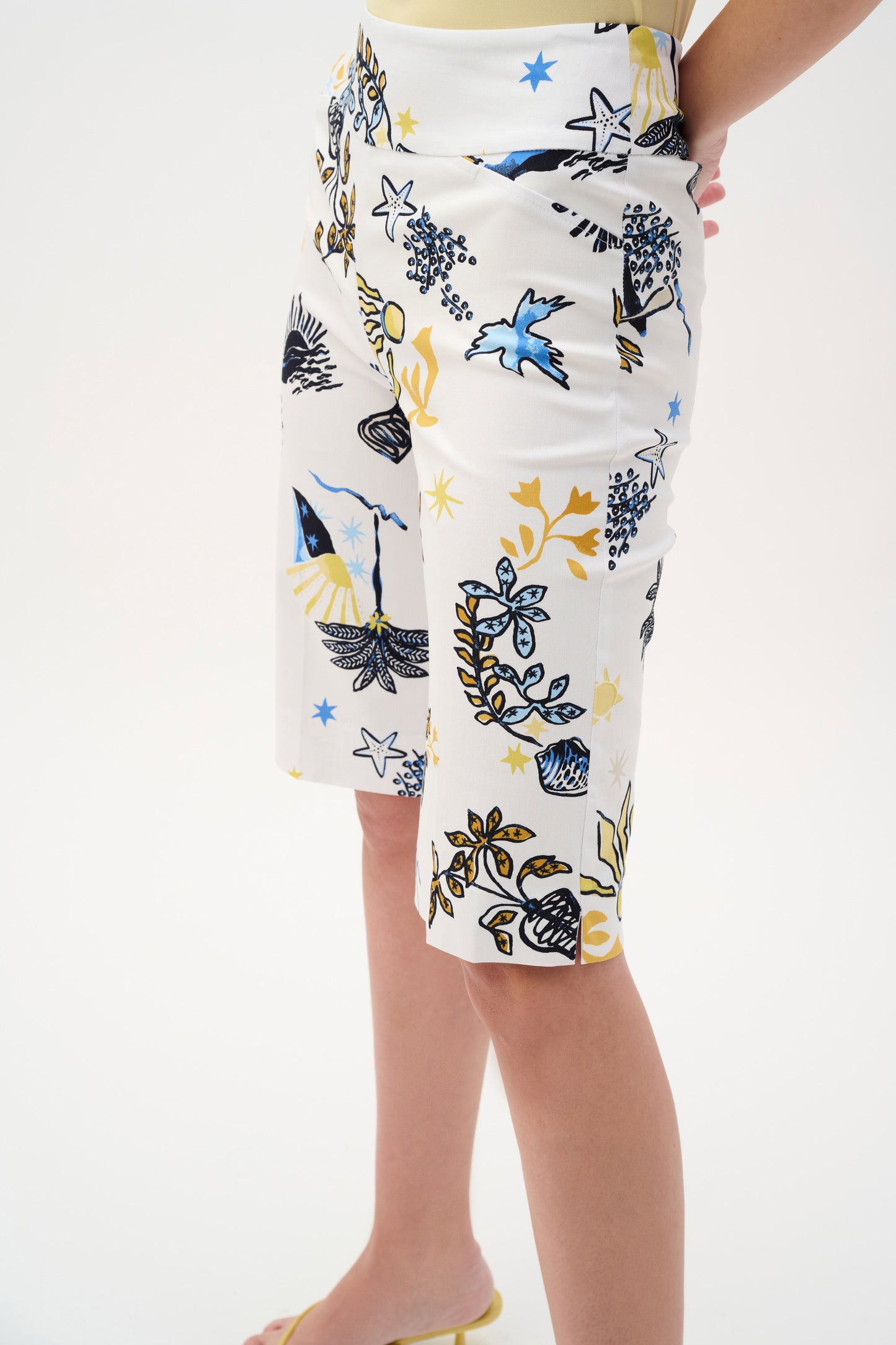 Joseph Ribkoff Millennium Printed Bermuda Shorts - Sizes: 8 10 12 14