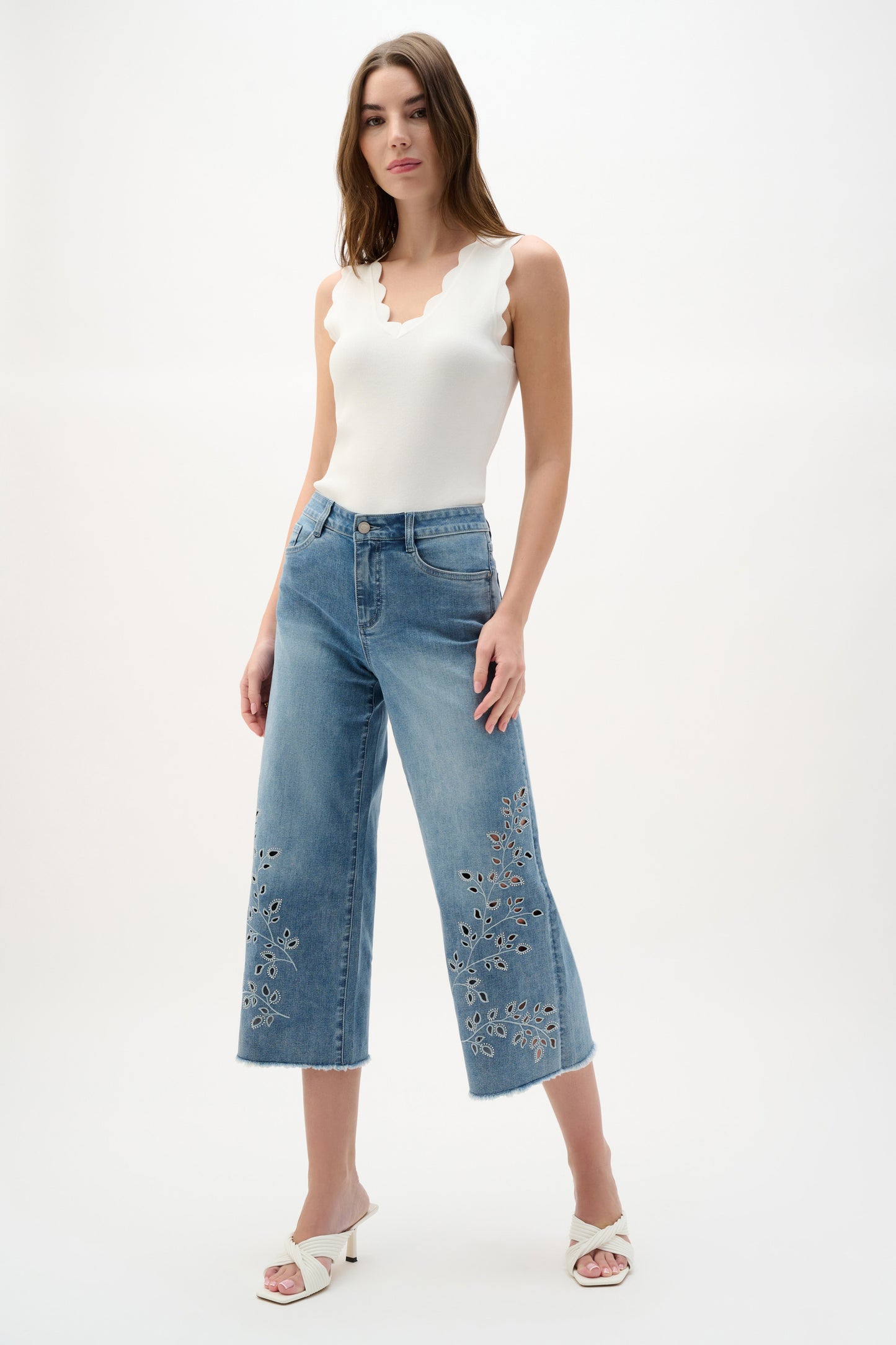 Joseph Ribkoff Knit Tank Top - Vanilla - Sizes: S M L