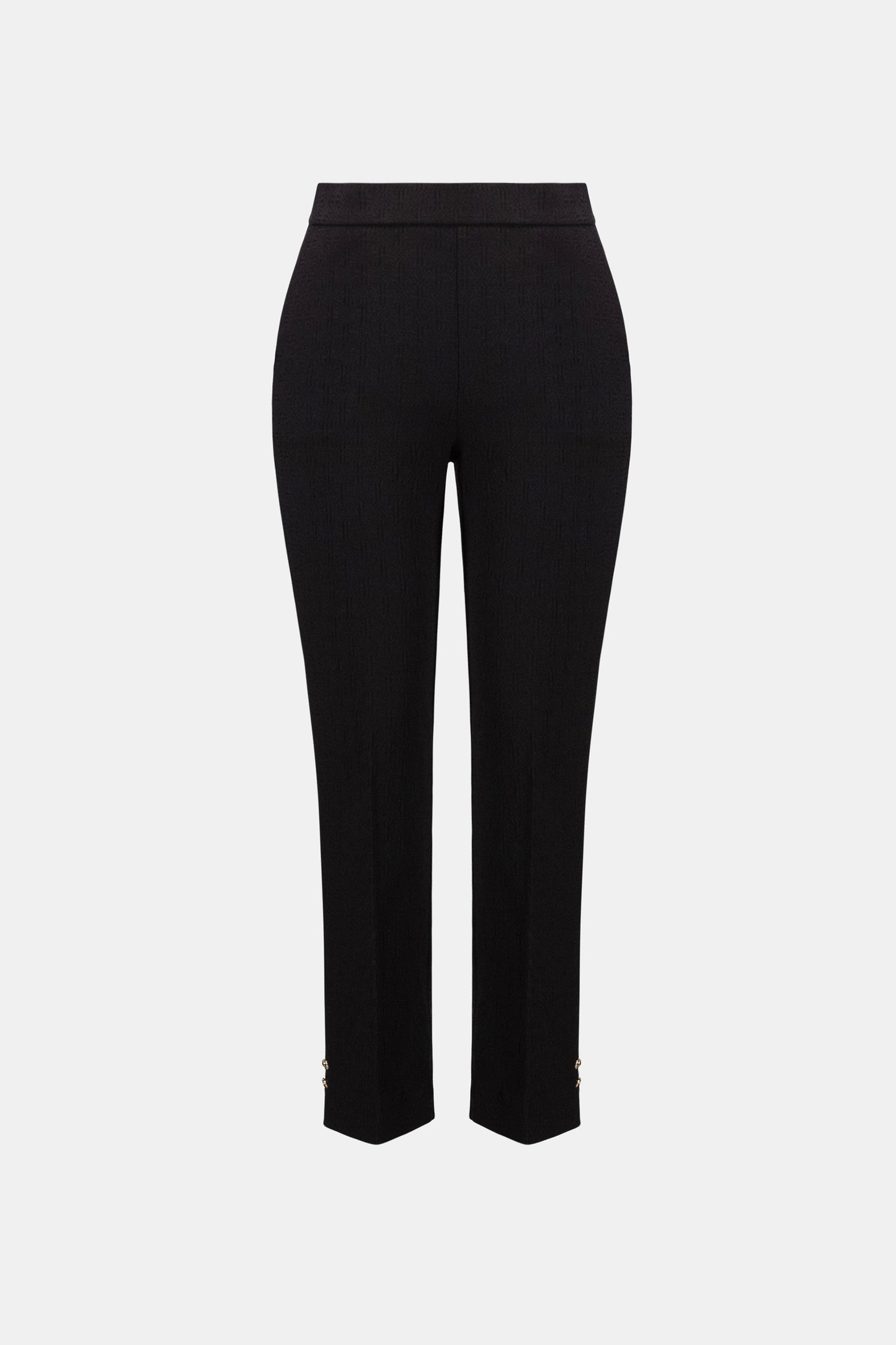 Joseph Ribkoff Jacquard Pants - Black - 8 10 12 14 16