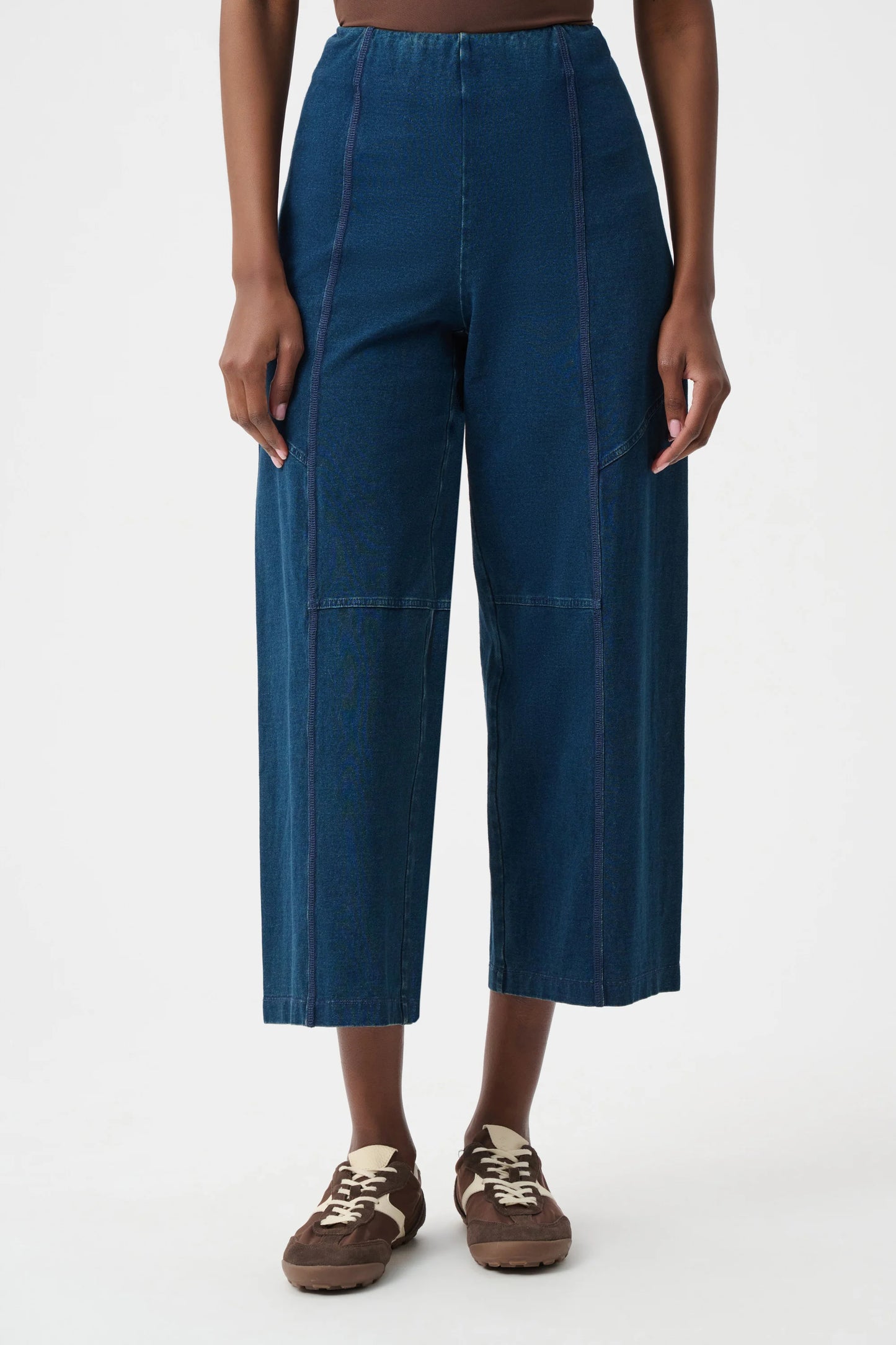 Joseph Ribkoff Knit Denim Culotte Pants - Sizes: XS S M