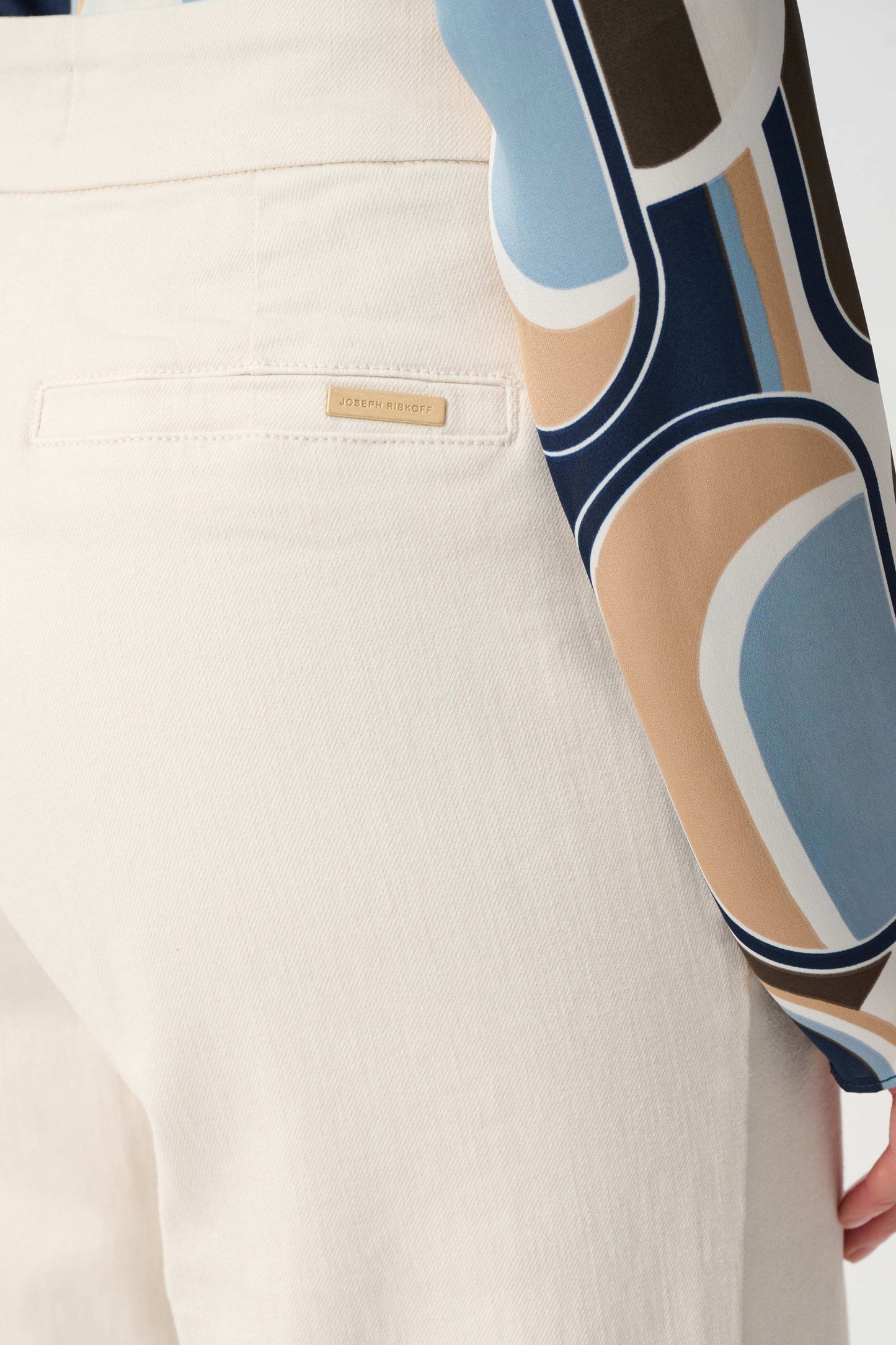Joseph Ribkoff Wide Leg Jeans - Birch - Sizes: 8 10 12 14 16
