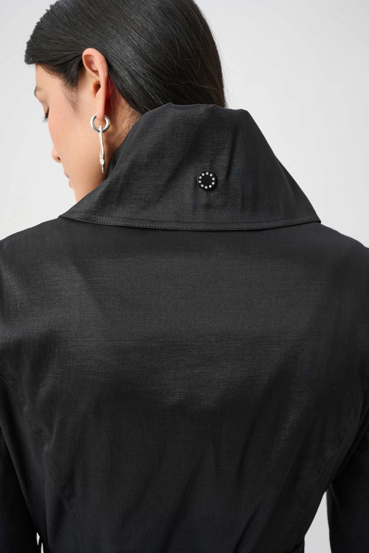 Joseph Ribkoff Balloon Coat - Black - Sizes: M L