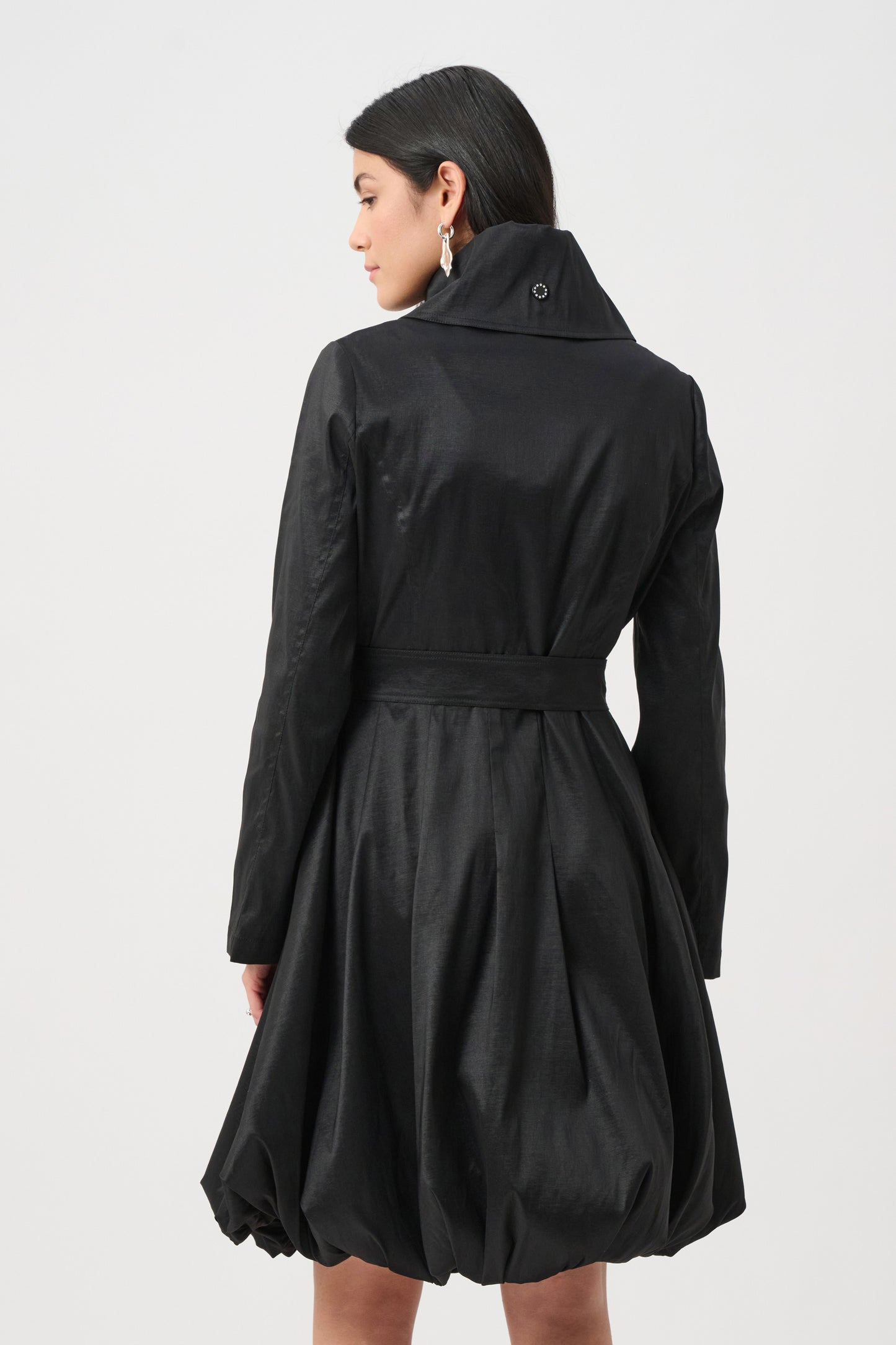 Joseph Ribkoff Balloon Coat - Black - Sizes: M L