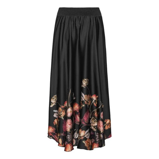 SALE  Karmamia "Savannah" Skirt – Black Blossom - Sizes: One Size