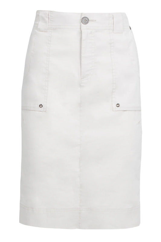 Verge Legion Skirt - White - Sizes: 16