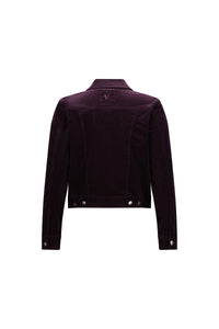 Vassalli    Mulberry Cord Jacket   -   Sizes: 10  12  14