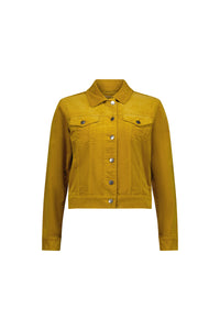 SALE  Vassalli  Cord Jacket    Mustard   -   Sizes:  18